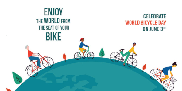 3 Ιουνίου, Παγκόσμια Ημέρα Ποδηλάτου, Ας πάρουμε την κατάσταση στα πόδια μας!